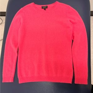 Cashmere by Charter Club pink sweater, size medium